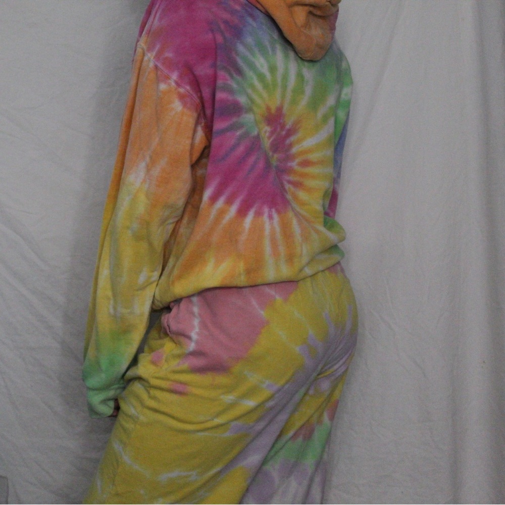 Rainbow Tie-Dye Sweatsuit